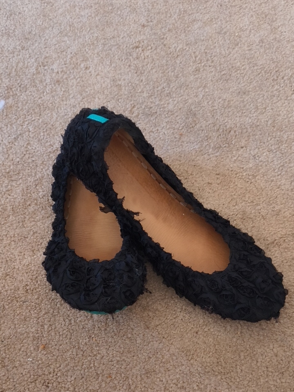 Black Rose Tieks Size 10